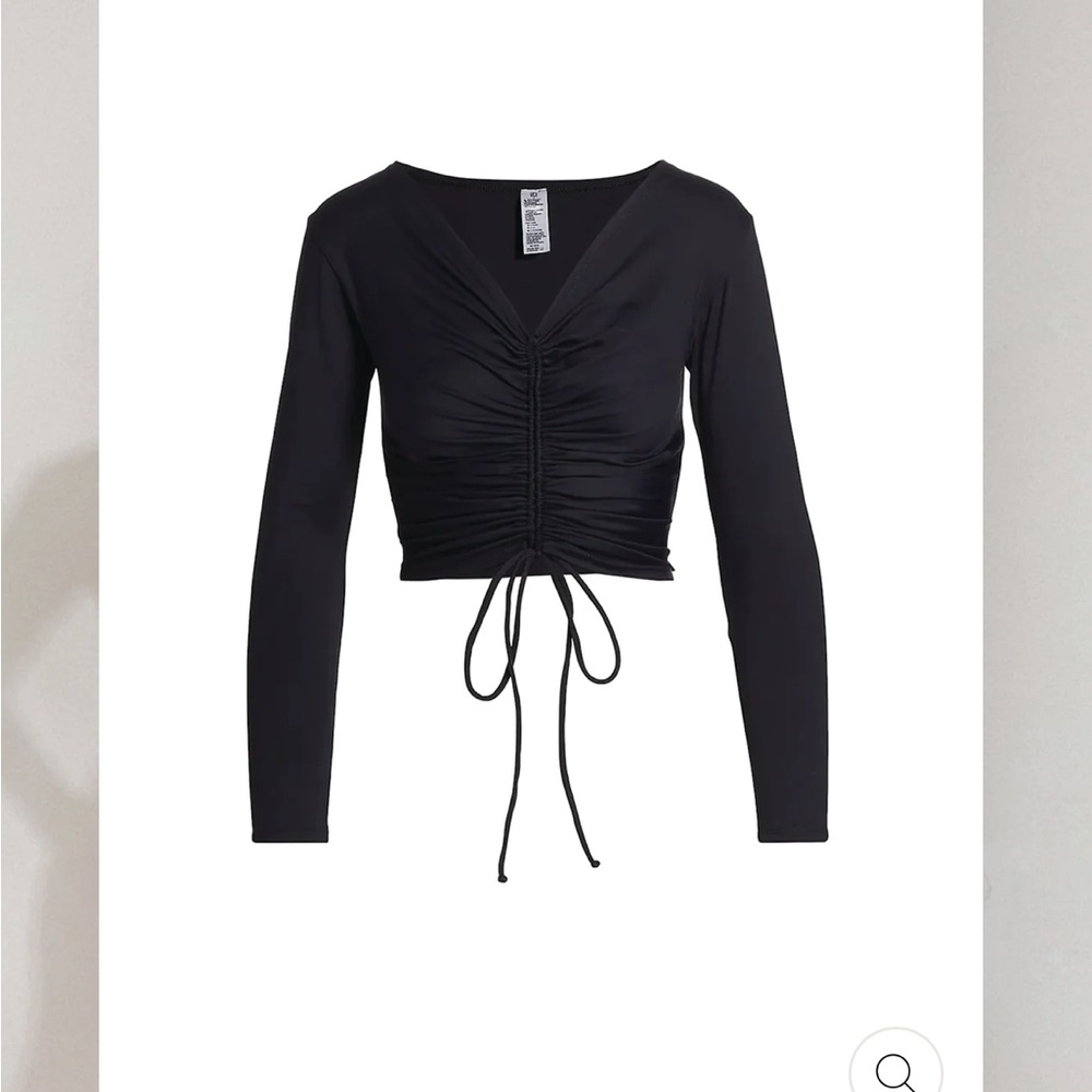 Port de Bras Black long sleeve top large